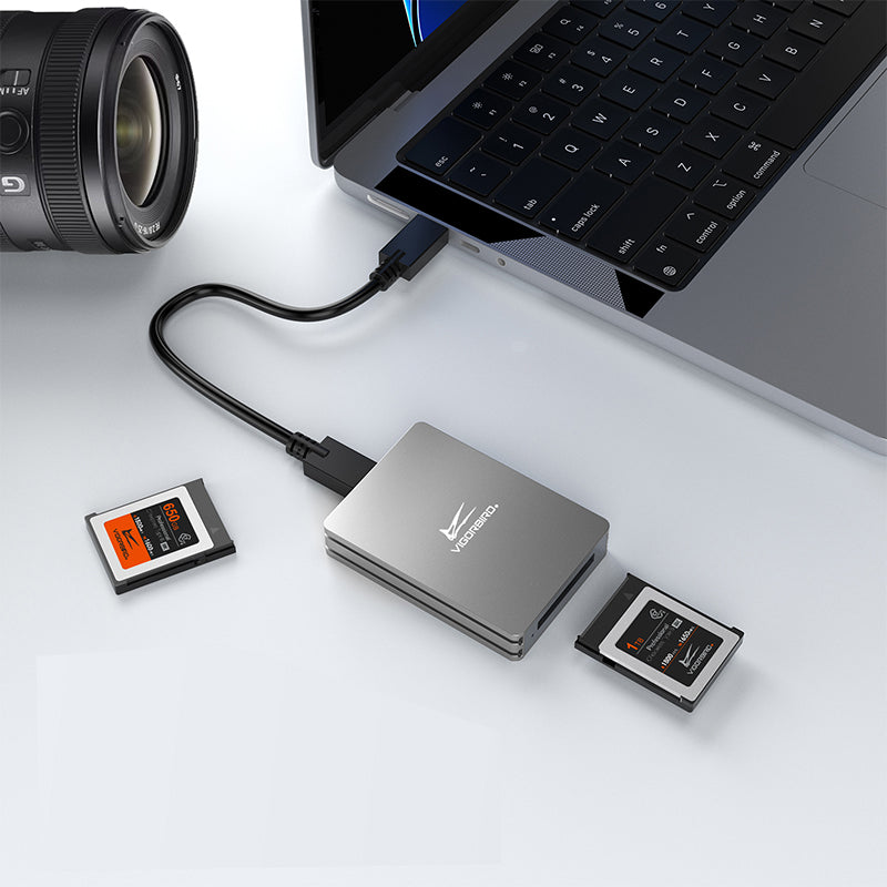 USB 3.2 Gen High-Speed CFexpress Type B Memory Card Reader